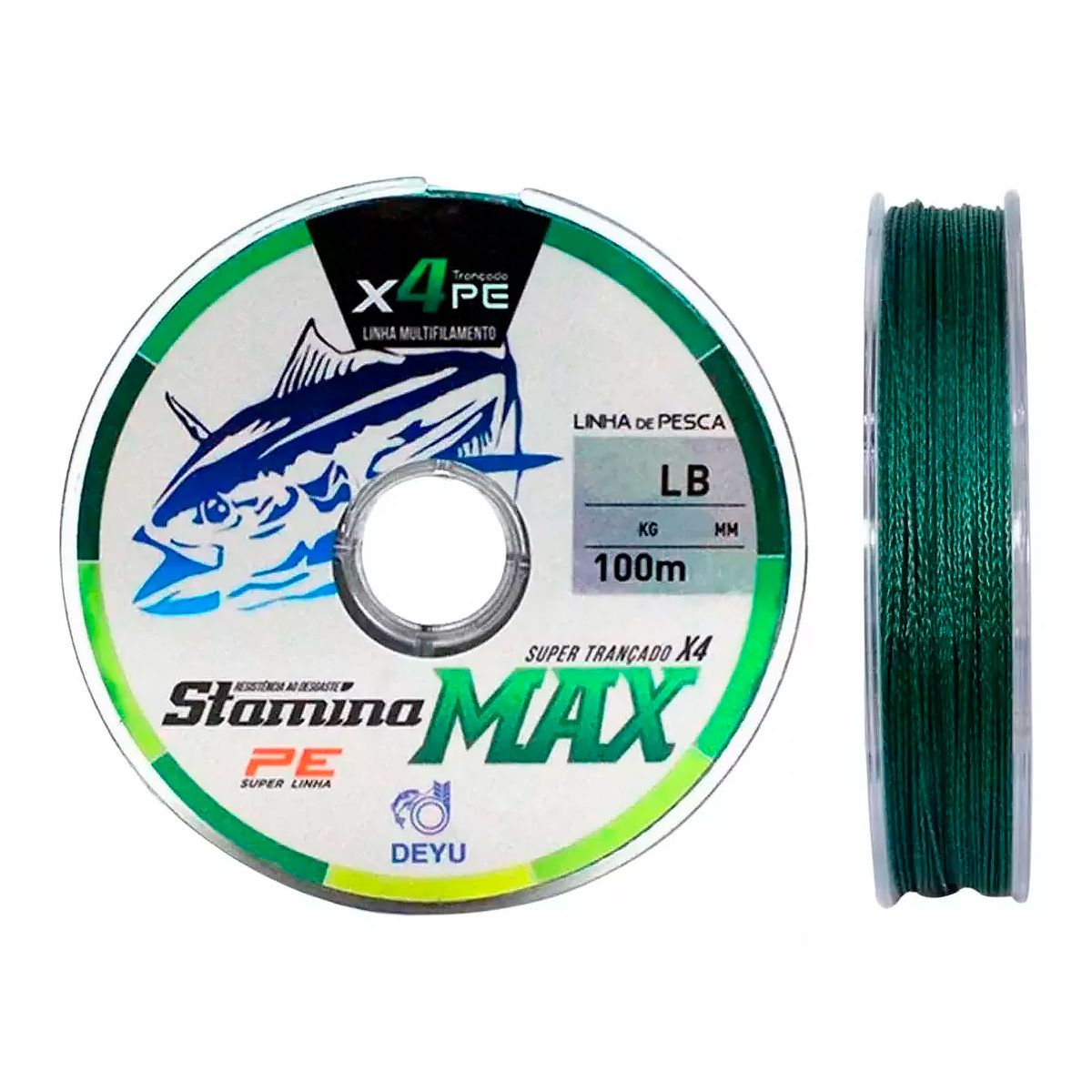 Linha de Pesca Multifilamento Deyu 4X 100m