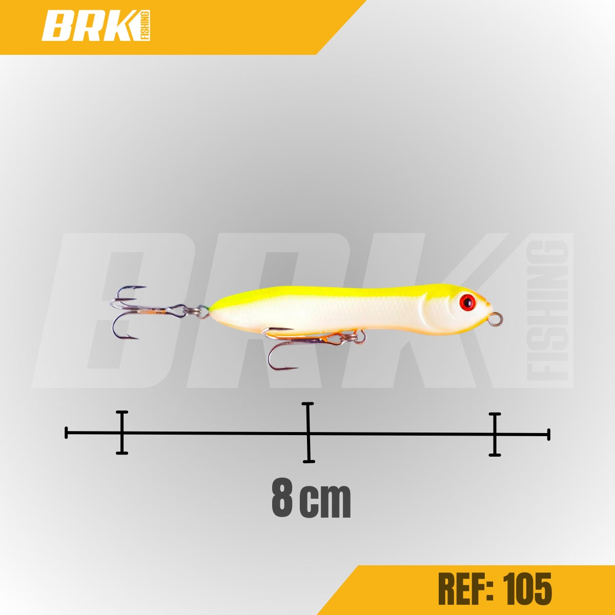 Isca Artificial Nelson Nakamura Zarinha Baby 8cm 9g Superfície