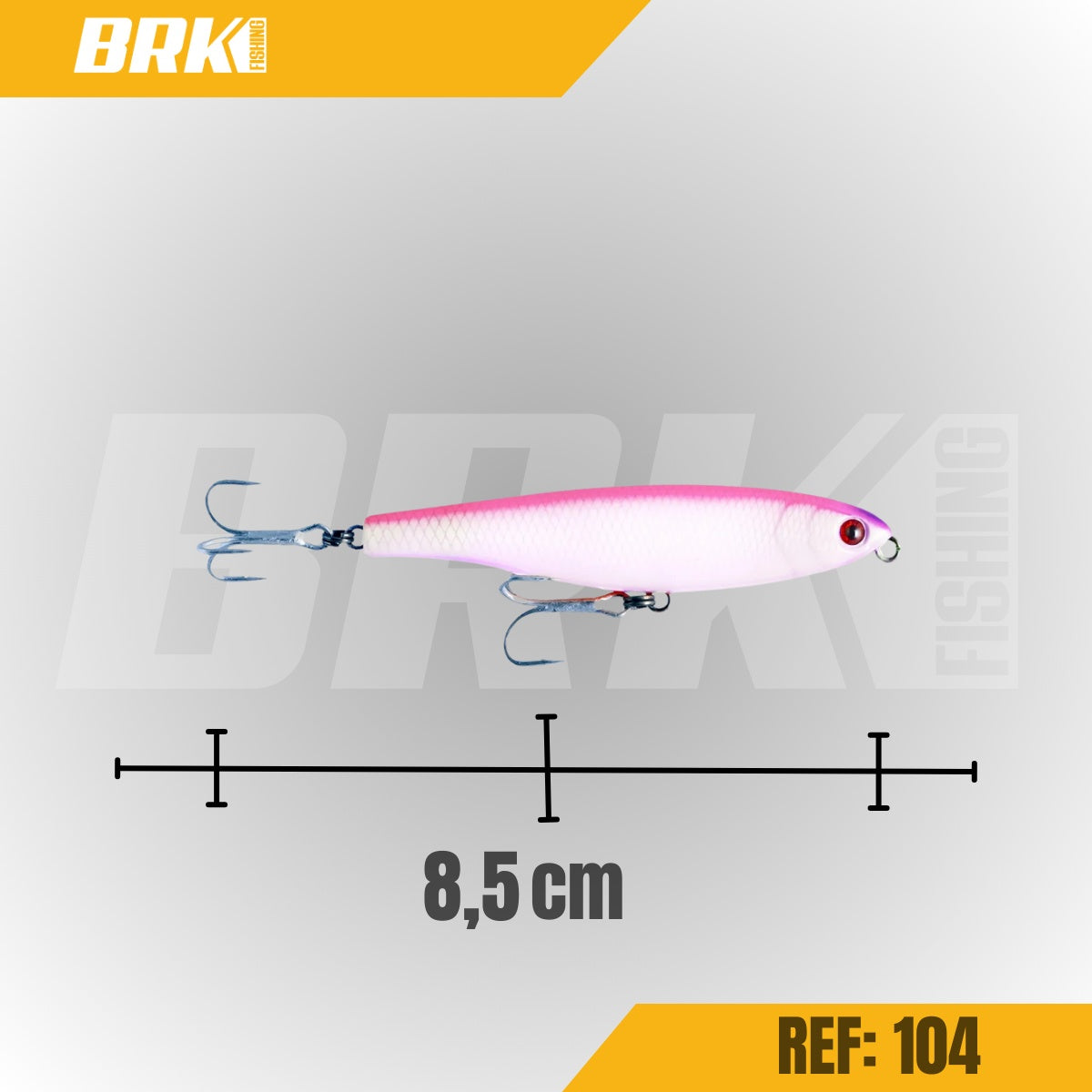 Isca Artificial Nelson Nakamura Jumping Stick 8,5cm 9g Superfície