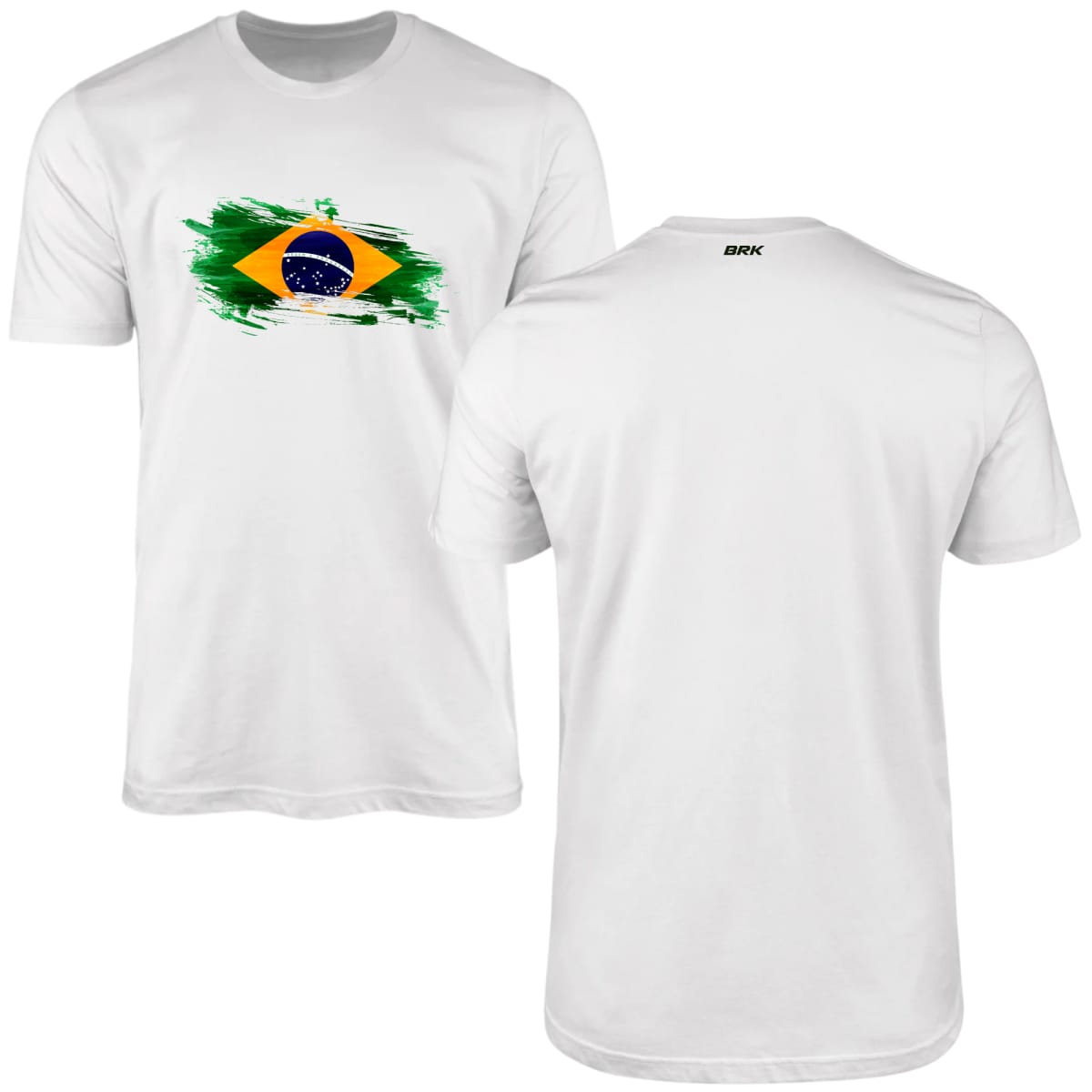 Camiseta de Pesca Brk Fishing Badeira do Brasil Estilo Pincel com Algodão Premium