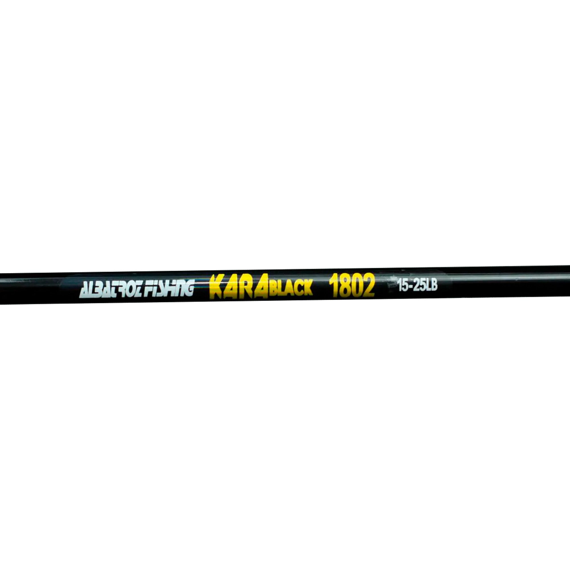 Vara de Pesca Albatroz Kara Black S1301 12lbs 1,30m - Molinete (Inteiriça)