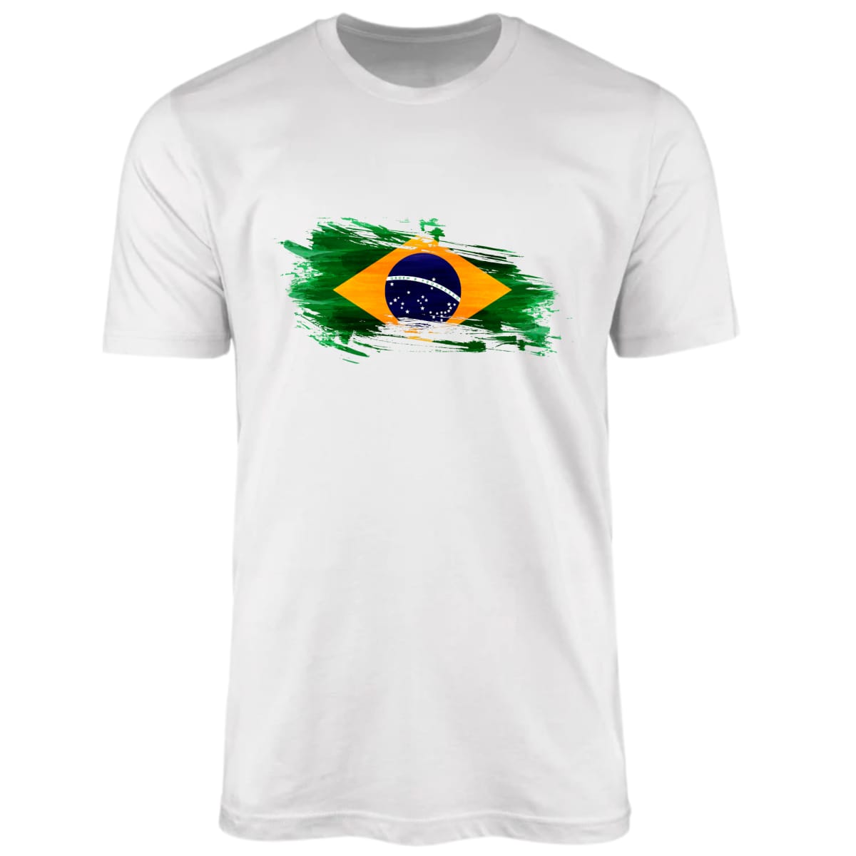Camiseta de Pesca Brk Fishing Badeira do Brasil Estilo Pincel com Algodão Premium