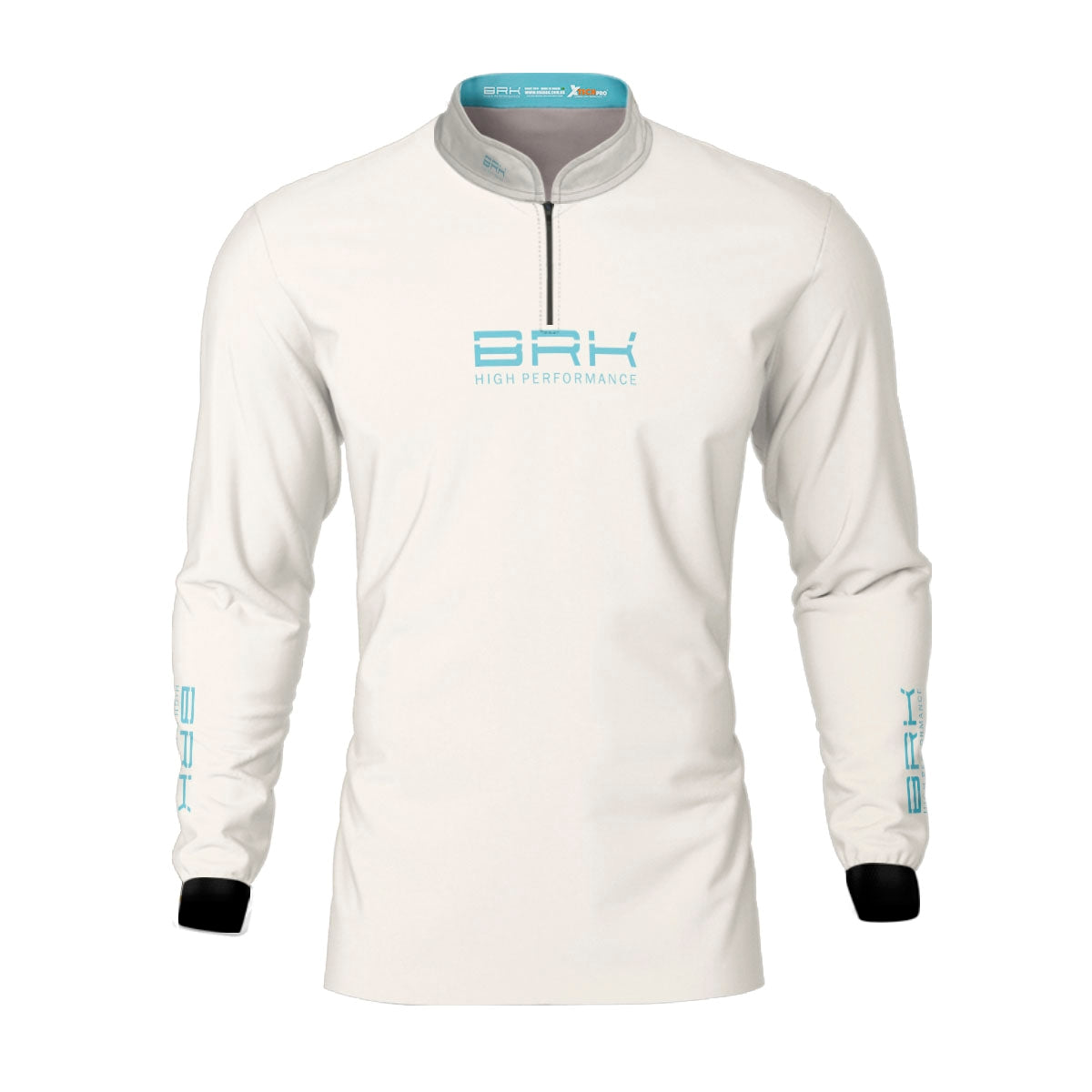 Camisa de Pesca Brk Offshore Gear Atum Branco com Proteção Solar UV50+