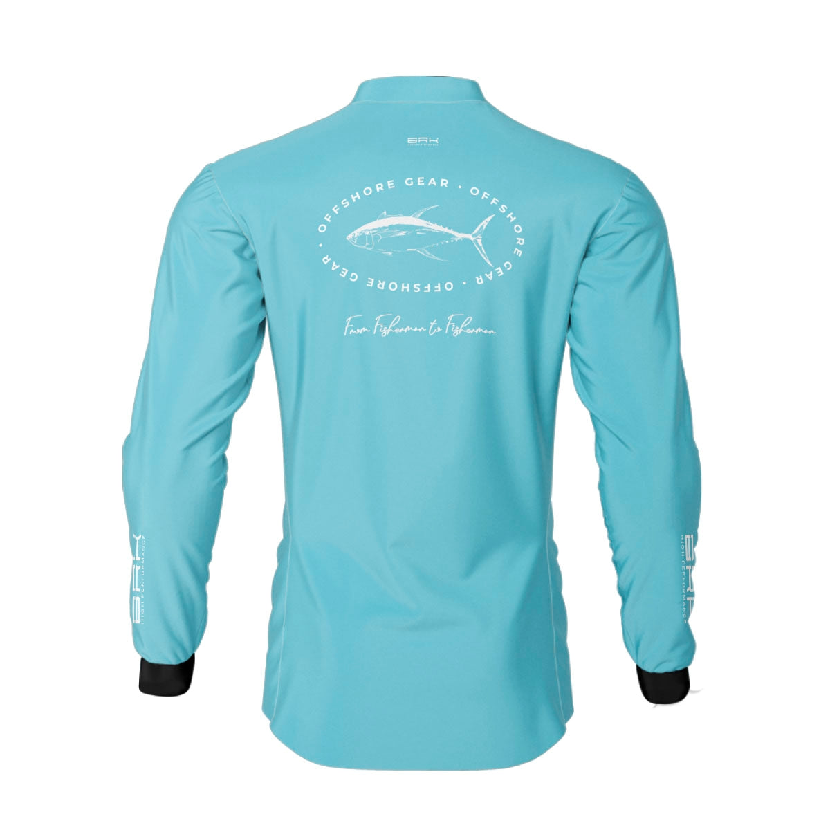 Camisa de Pesca Brk Offshore Gear Atum Azul com Proteção Solar UV50+