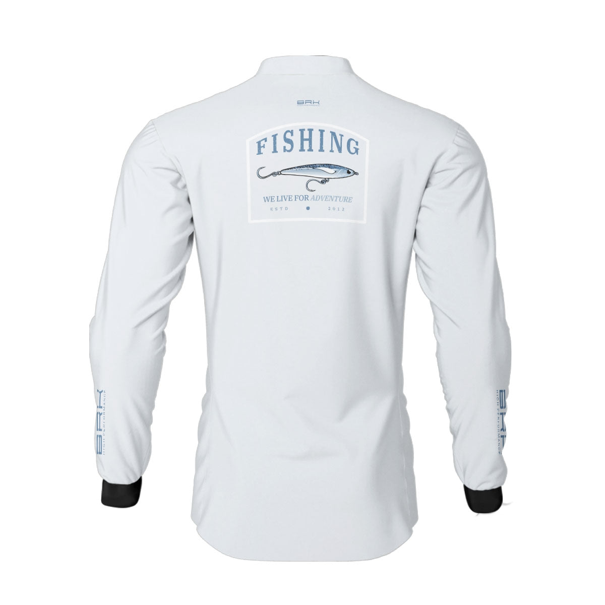 Camisa de Pesca Brk We Live for Adventure Isca com Proteção Solar UV50+