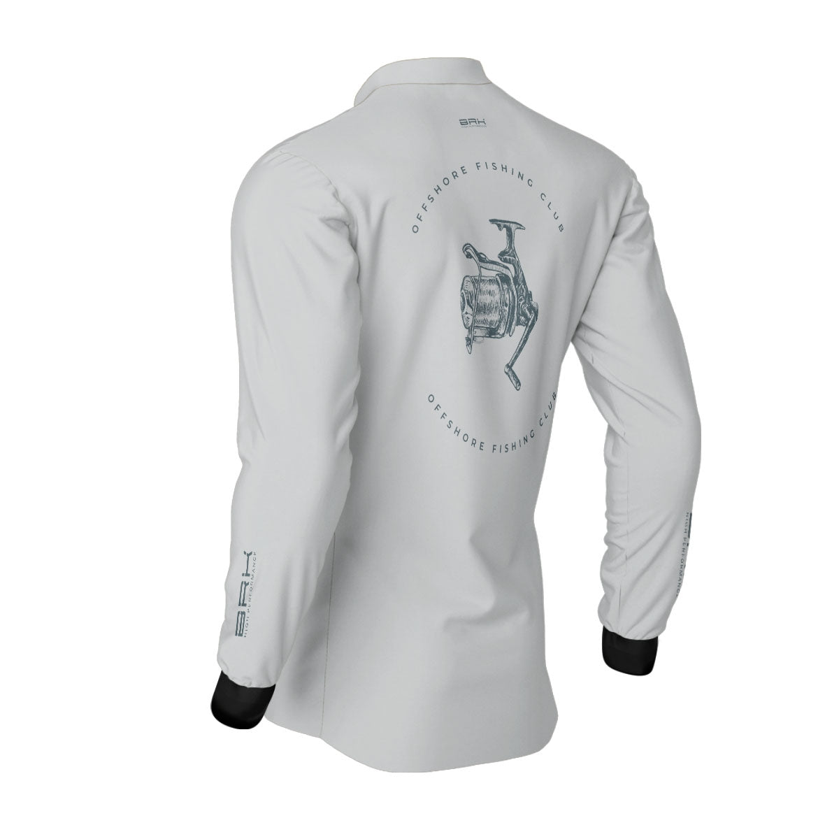 Camisa de Pesca Brk Offshore Fishing Club Molinete com Proteção Solar UV50+