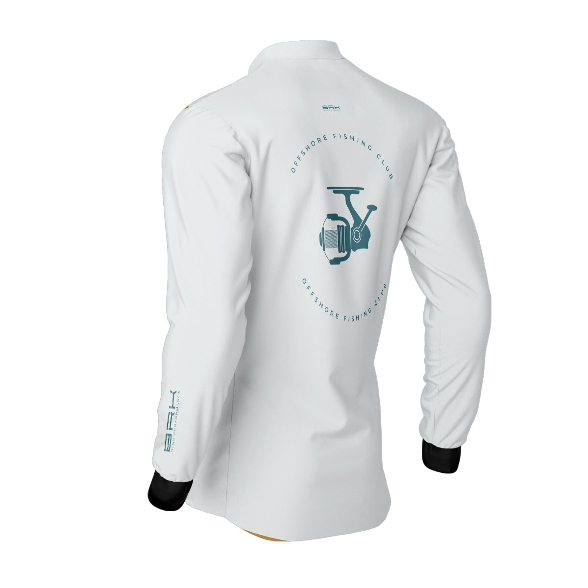 Camisa de Pesca Brk Offshore Fishing Club Carretilha com Proteção Solar UV50+