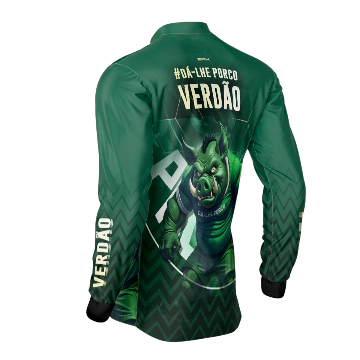 Camisa Brk Escudo Verdão Mascote com Proteção UV50+