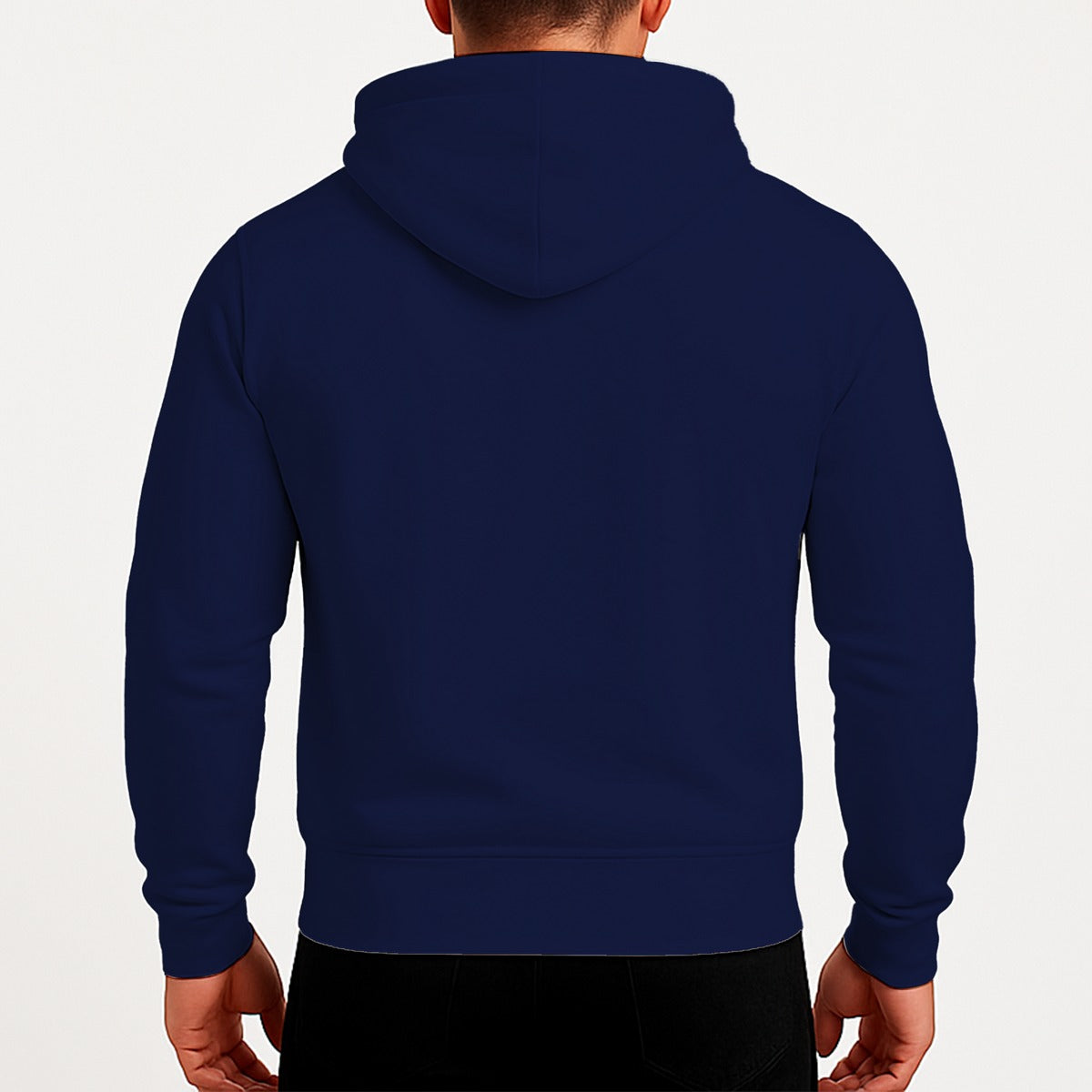 Moletom com Capuz Unissex Brk Max Azul Marinho