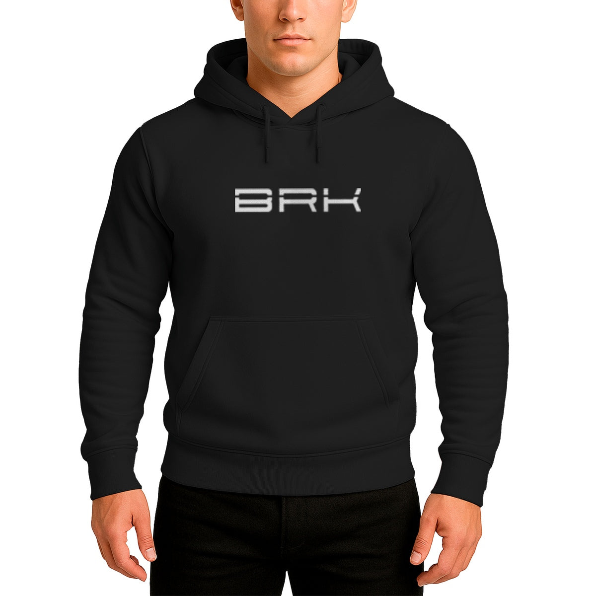 Moletom com Capuz Unissex Brk Max Preto