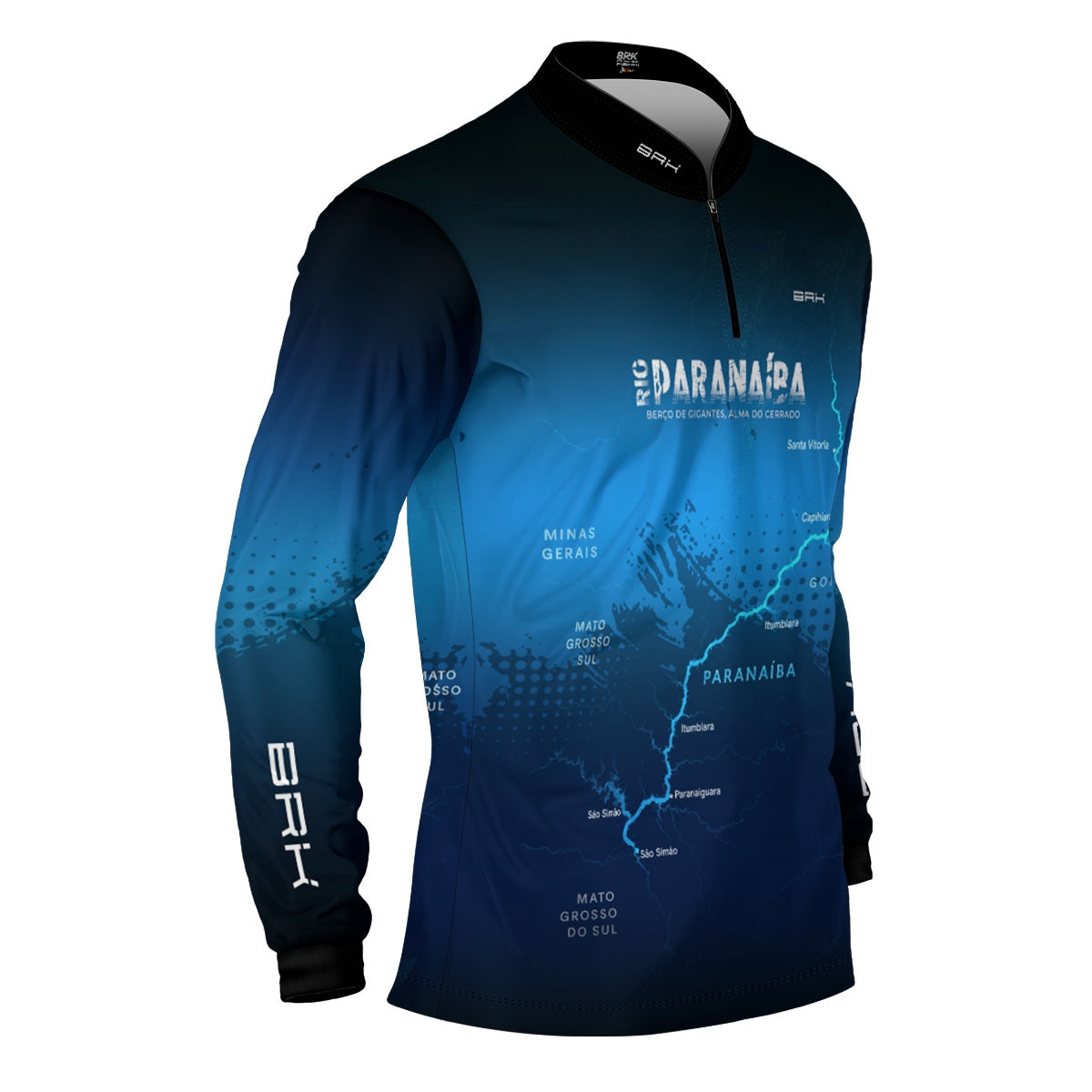 Camisa de Pesca Brk Rio Paranaíba com Proteção Solar UV50+