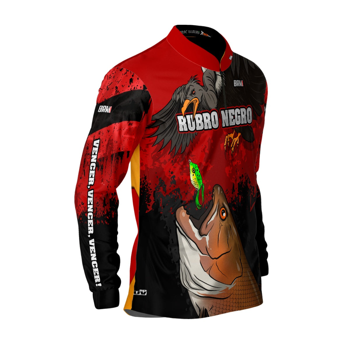 Camisa de Pesca Brk Trairão Futebol 50 com UV50+