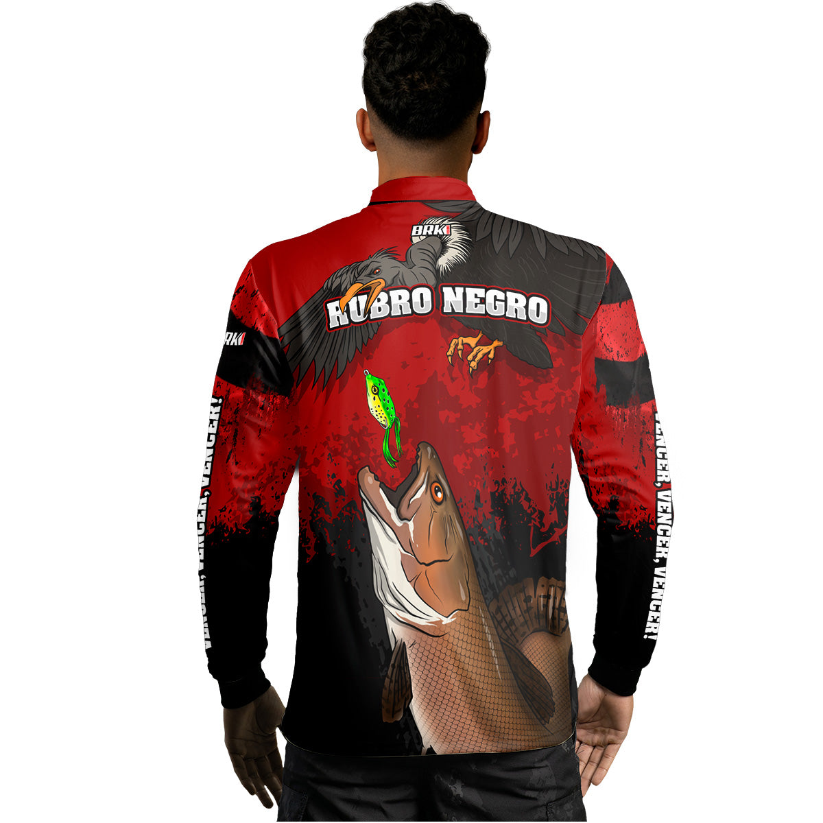 Camisa de Pesca Brk Trairão Futebol 50 com UV50+