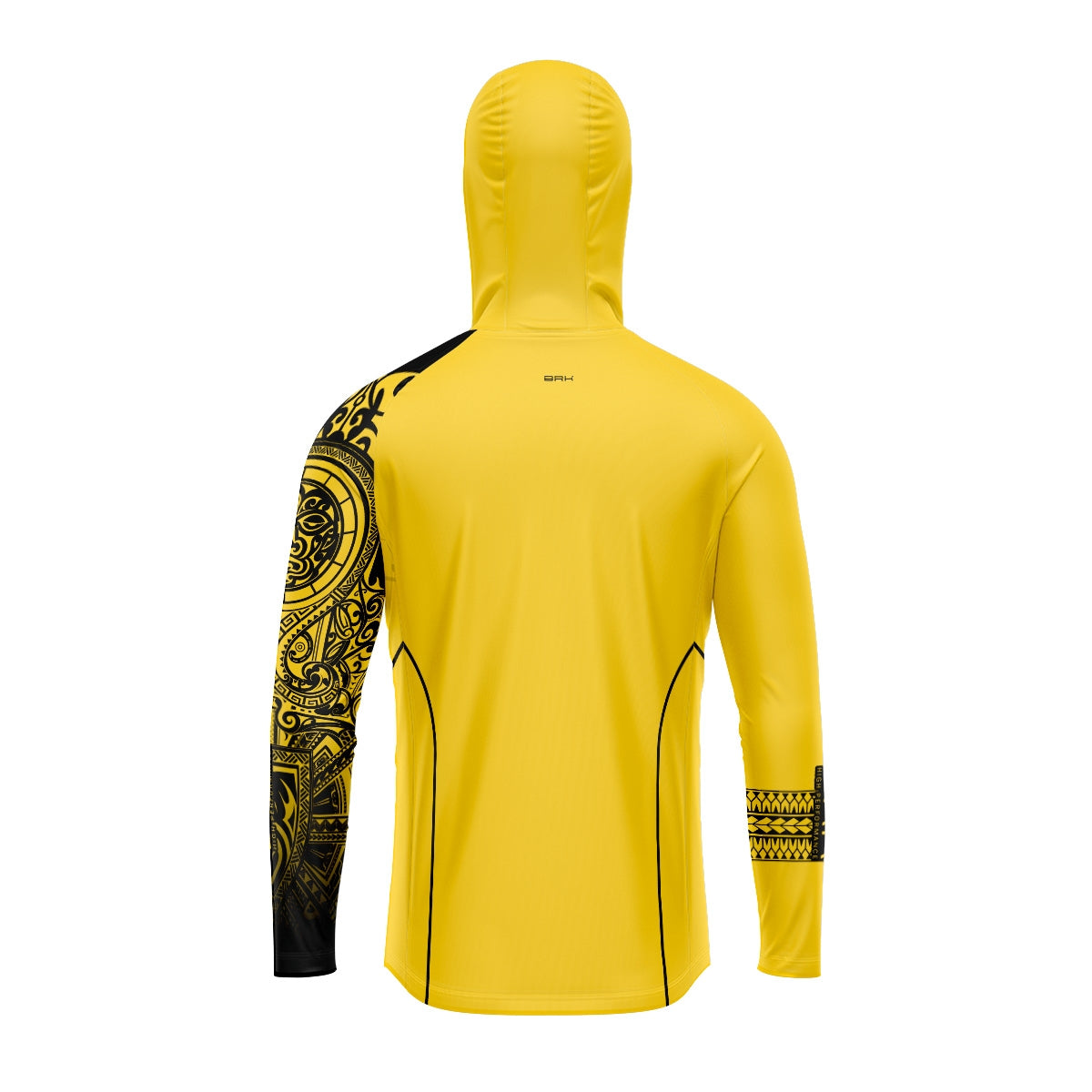 Camisa com Capuz Brk Maori Amarelo com Proteção Solar UV50+