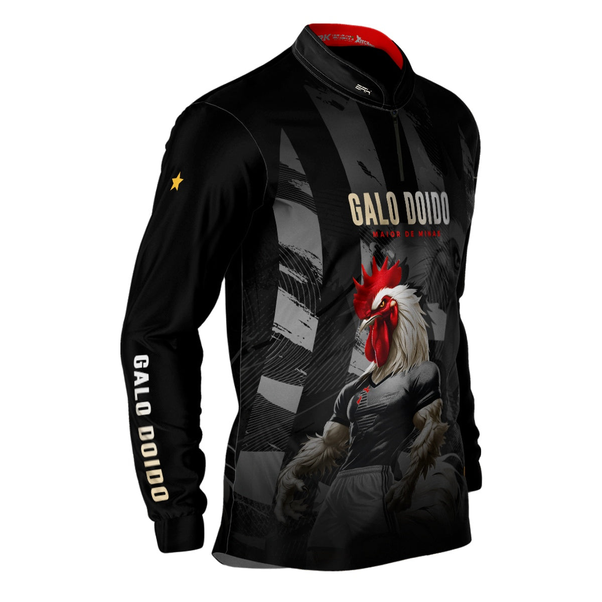 Camisa de Time Brk Galo Doido com Proteção UV50+