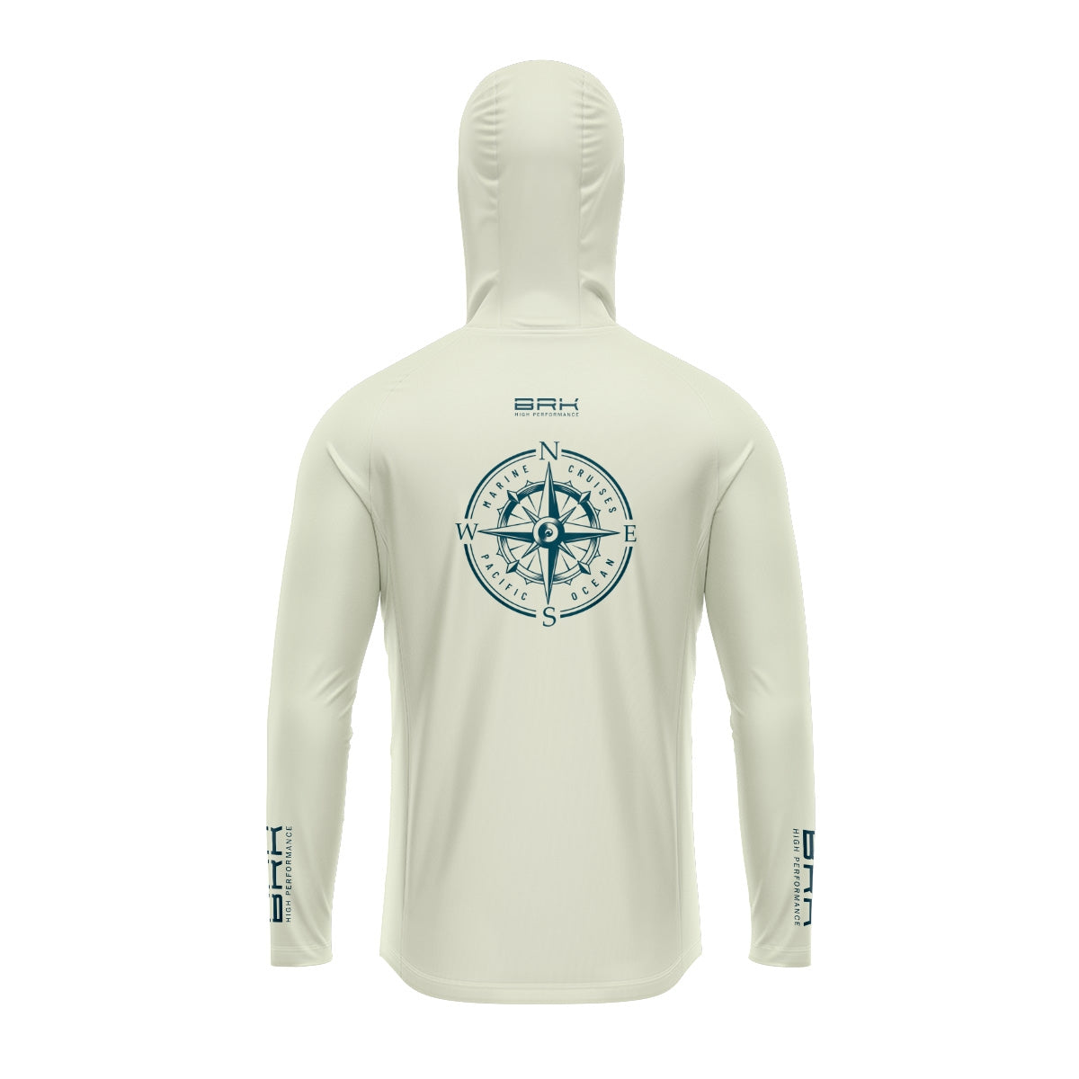 Camisa de Pesca com Capuz Brk Marine Cruiser com Proteção Solar UV50+