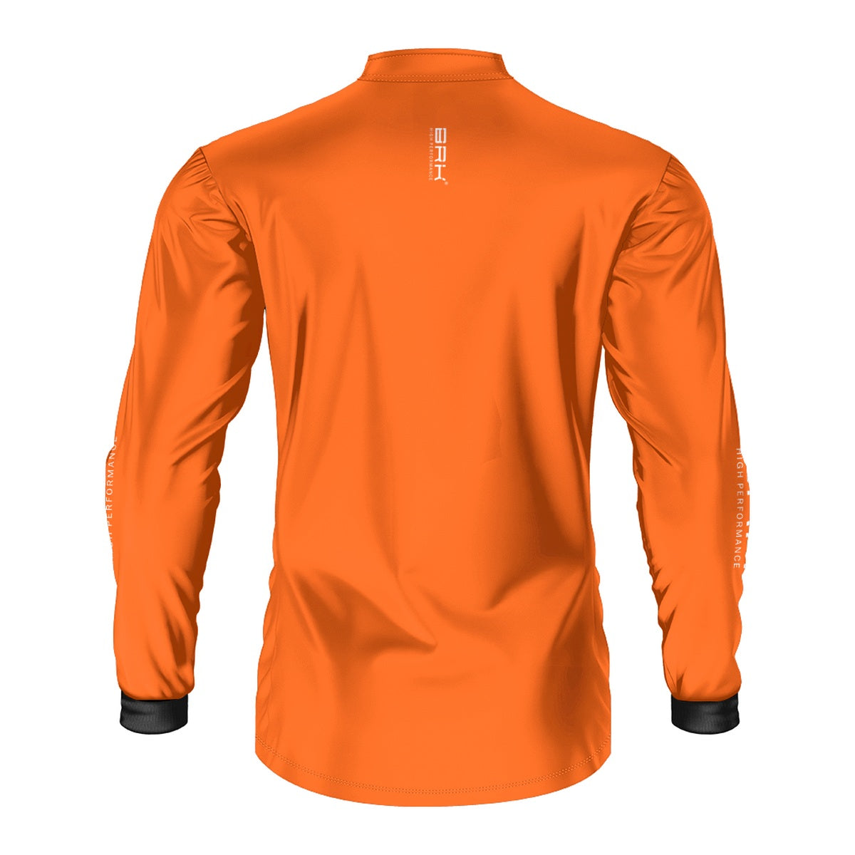Camisa de Pesca Brk Básica Laranja com Proteção Solar UV50+