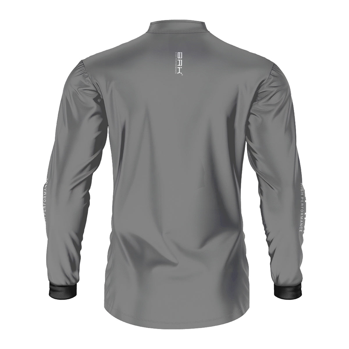 Camisa de Pesca Brk Básica Cinza com Proteção Solar UV50+