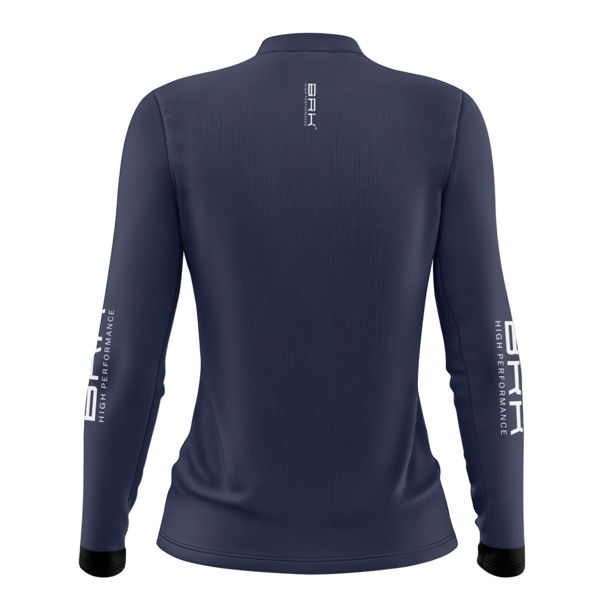Camisa de Pesca Feminina Brk Básica Azul Marinho com Proteção Solar UV50+