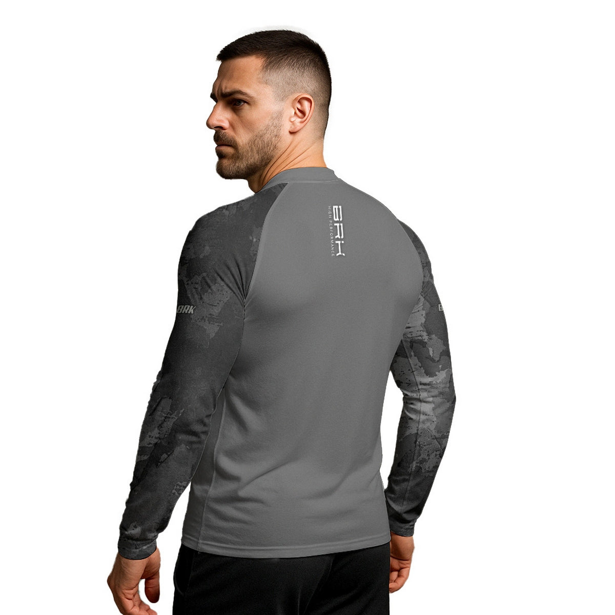 Camisa de Pesca Brk Unlimited Camo Fish com Proteção Solar UV50+