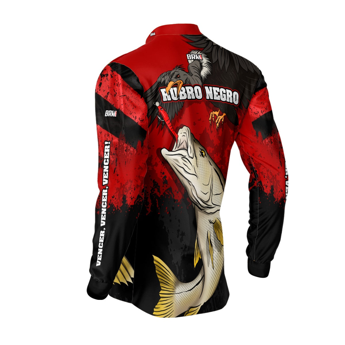 Camisa de Pesca Brk Robalo Futebol 48 com UV50+