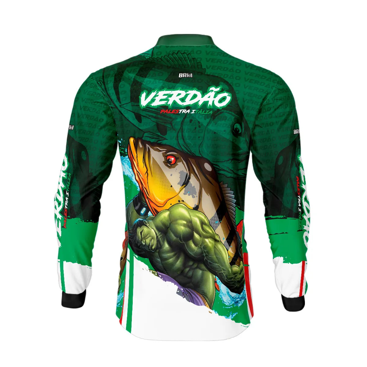 Camisa de Pesca Brk Tucunaré Açu Futebol 79 com UV50+