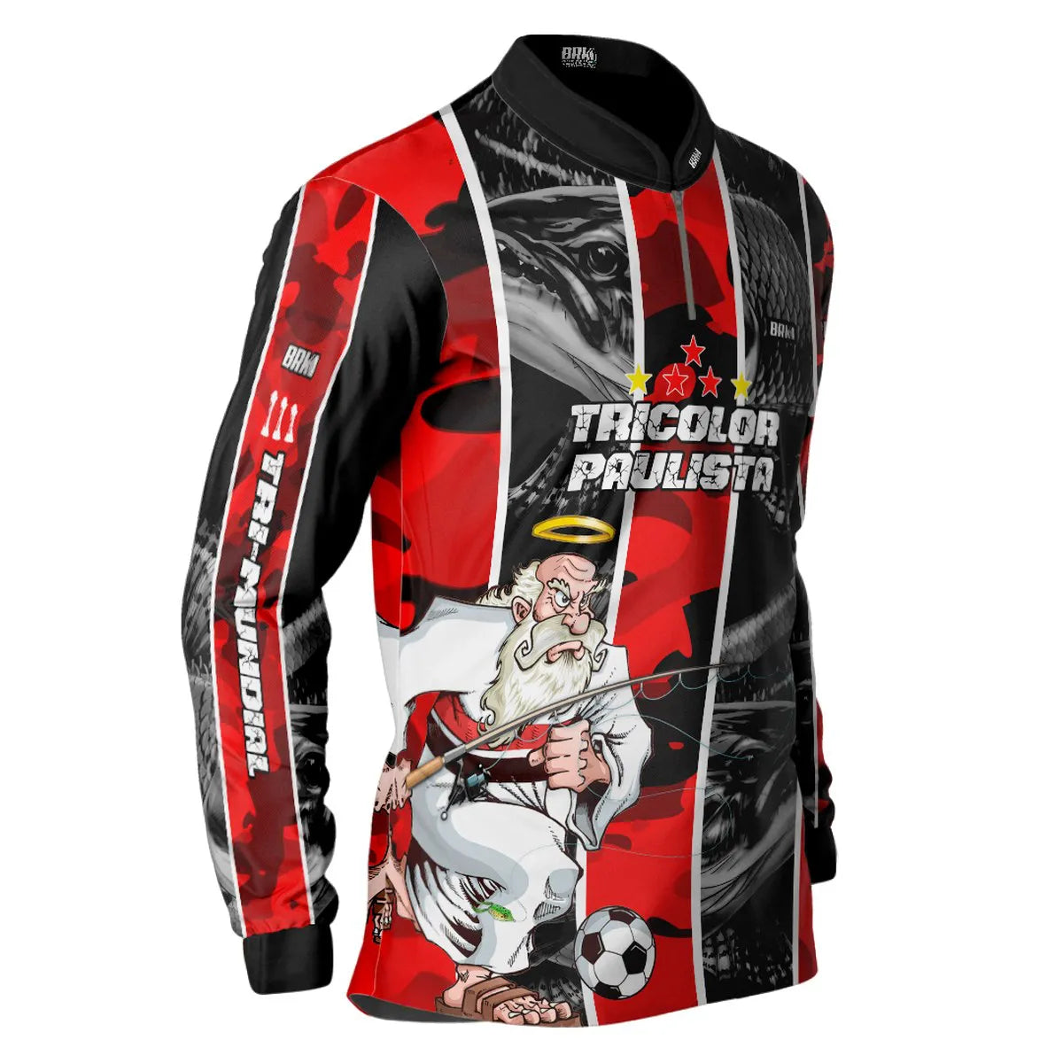 Camisa de Pesca Brk Traíra Futebol 82 com UV50+