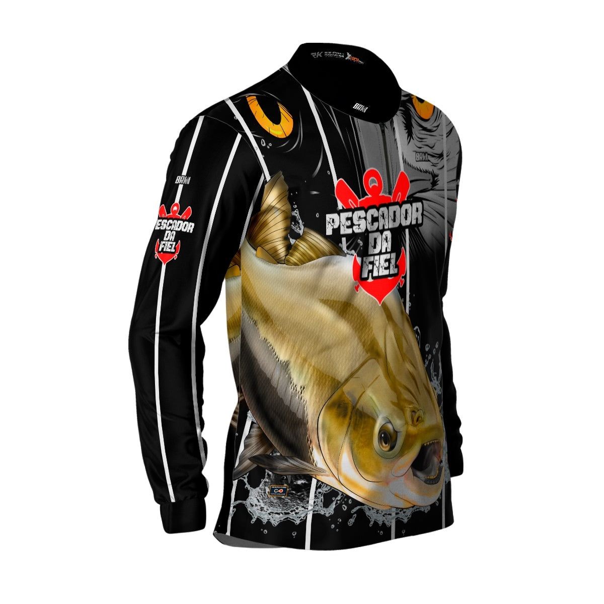 Camisa de Pesca Brk Tambaqui Futebol 83 com UV50+