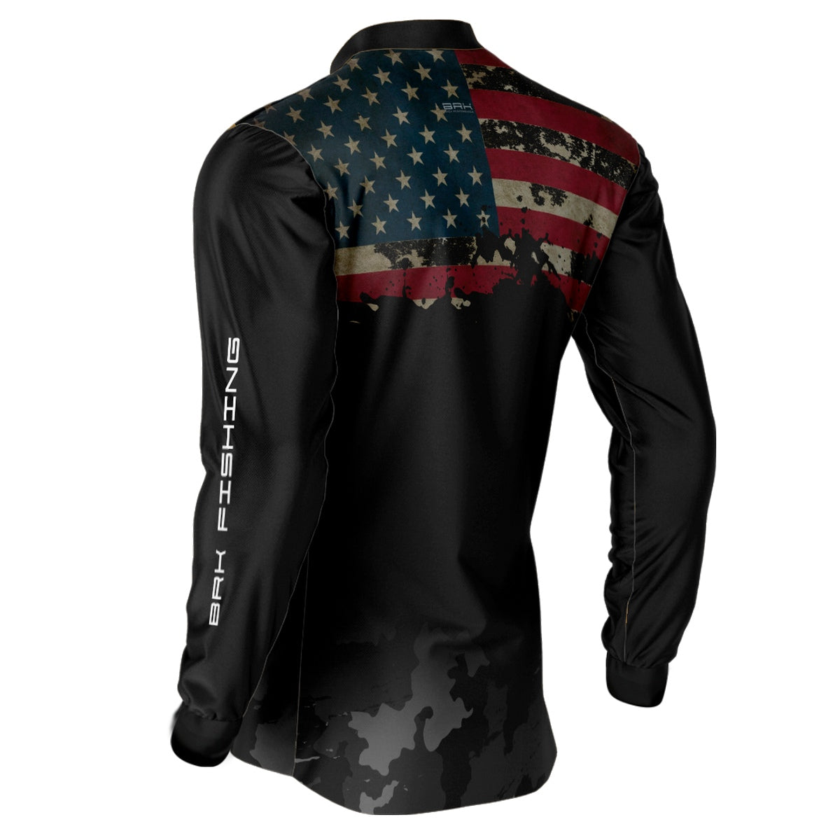 Camisa de Pesca Brk USA Robalo Africano com proteção solar UV50+