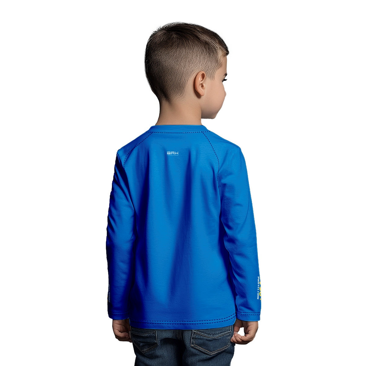 Camisa de Pesca Kids Brk Tubarão Descolado com Proteção UV50