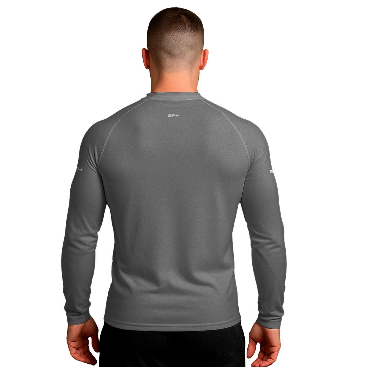 Camisa Segunda Pele Brk Clean Cinza Escuro com Proteção UV50