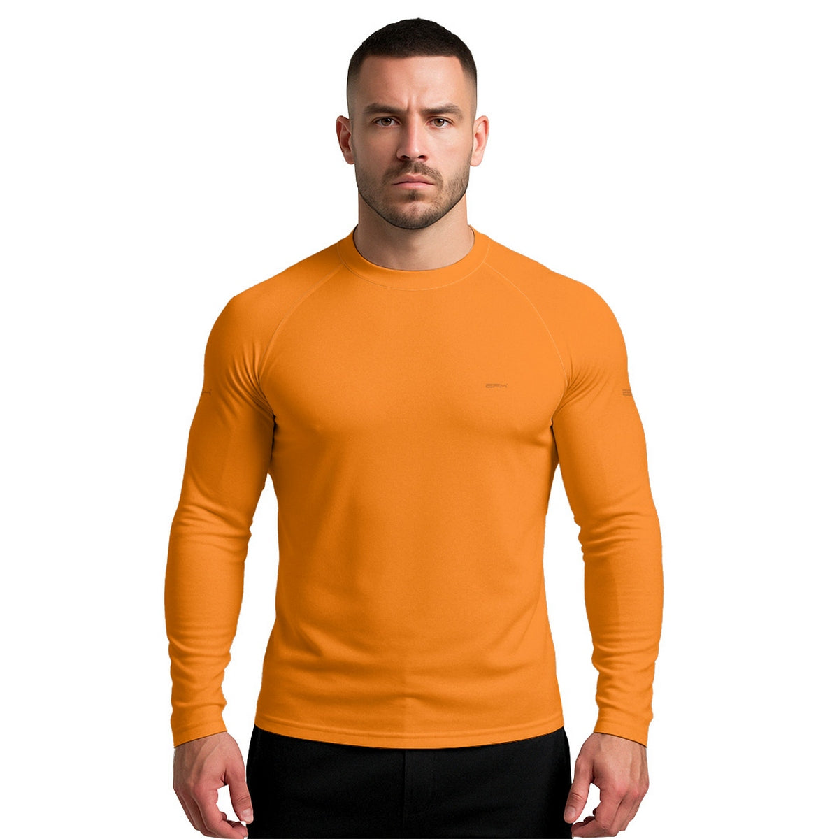 Camisa Segunda Pele Brk Clean Laranja com Proteção UV50