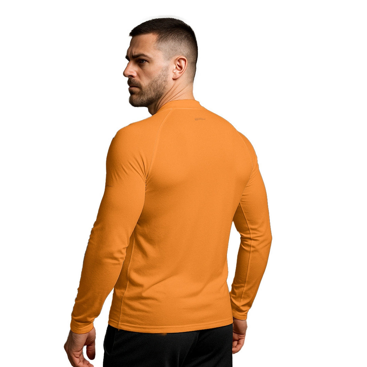 Camisa Segunda Pele Brk Clean Laranja com Proteção UV50