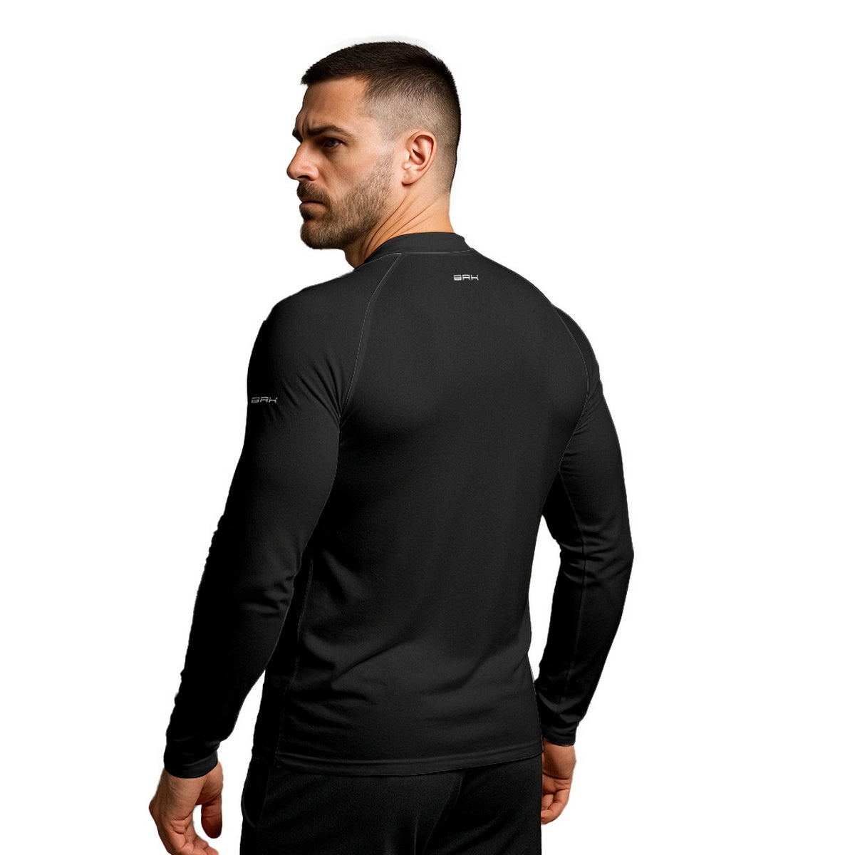 Camisa Segunda Pele Brk Clean Preta com Proteção UV50