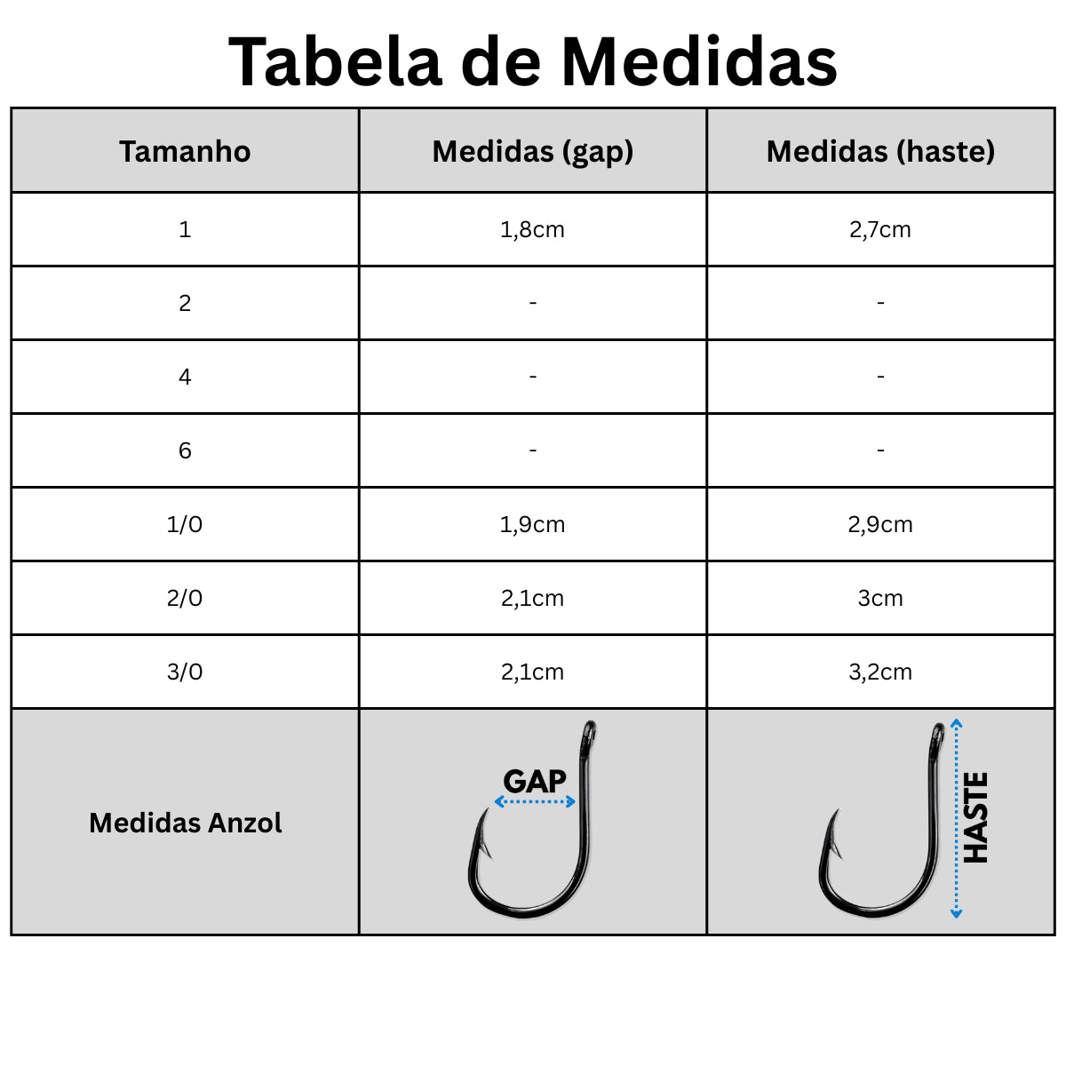 Anzol de Pesca Super Wide Gap Marine Sports Blacknickel