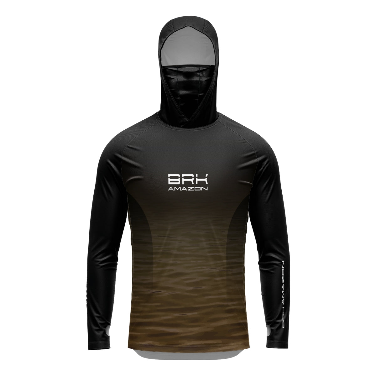 Camisa FusionX Brk Agua Rio Amazonas com Capuz e Proteção UV50+