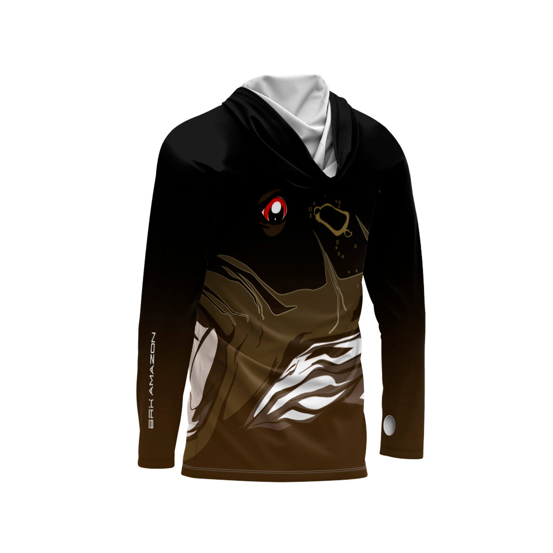 Camisa FusionX Brk Big Tucuna com Capuz e Proteção UV50+