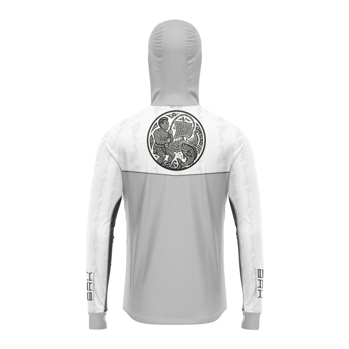Camisa de Pesca Brk com Capuz Hybrid Maori Vicking com Proteção Solar UV50+