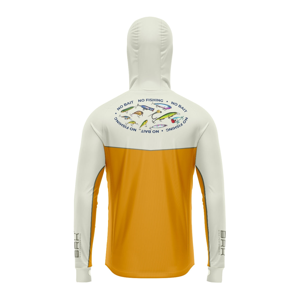 Camisa de Pesca Brk com Capuz Hybrid Off Lure com Proteção Solar UV50+