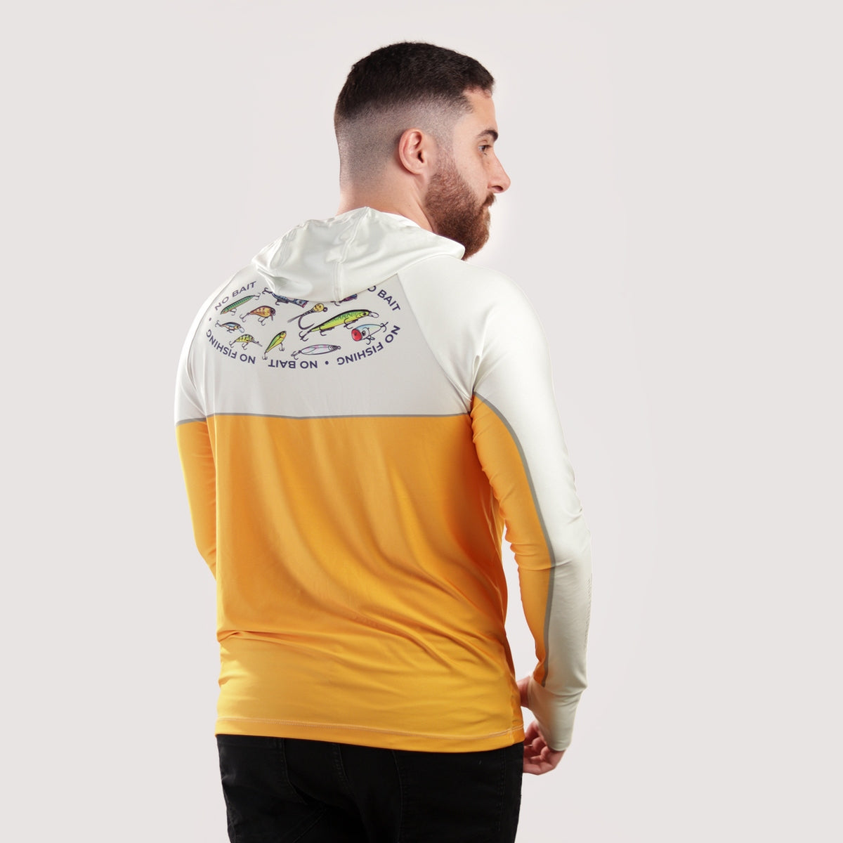 Camisa de Pesca Brk com Capuz Hybrid Off Lure com Proteção Solar UV50+