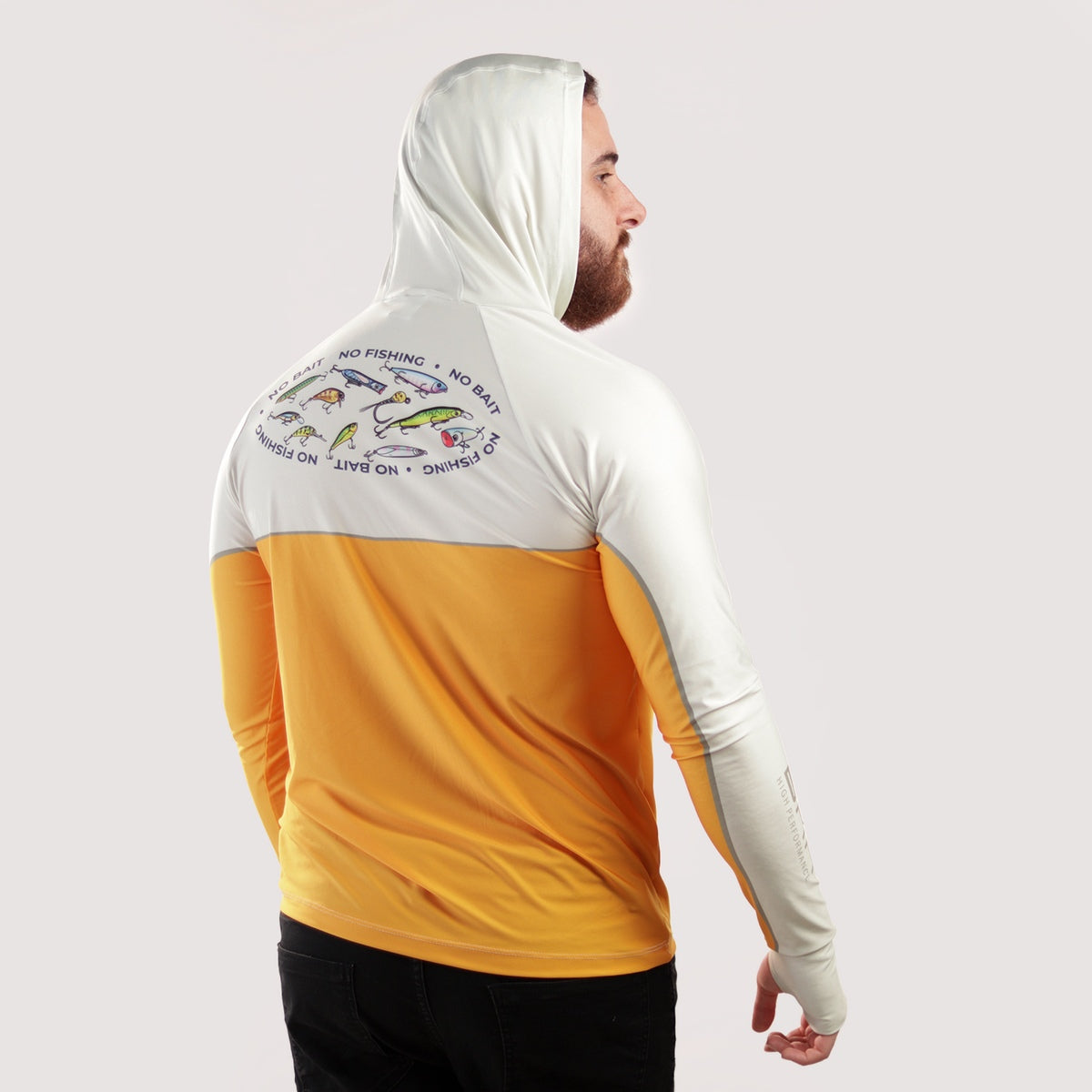 Camisa de Pesca Brk com Capuz Hybrid Off Lure com Proteção Solar UV50+