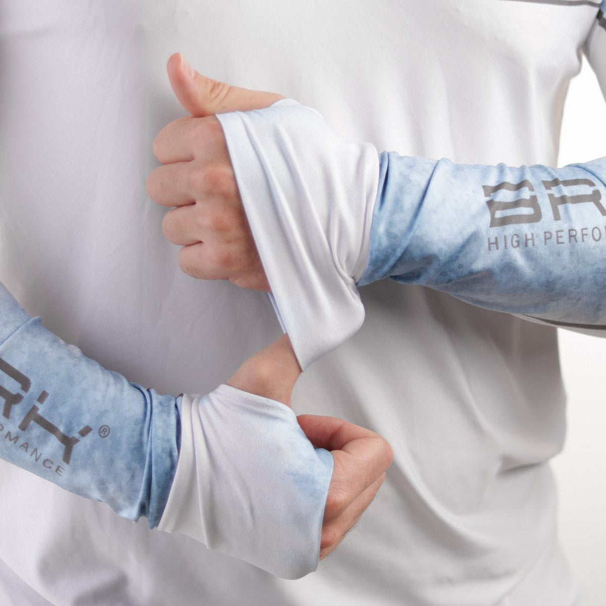 Camisa de Pesca Brk com Capuz Hybrid Snow com Proteção Solar UV50+