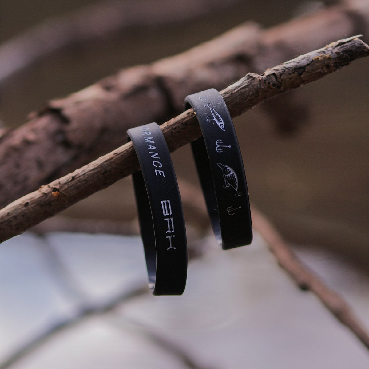 Pulseira de Silicone BRK Fishing High Performance