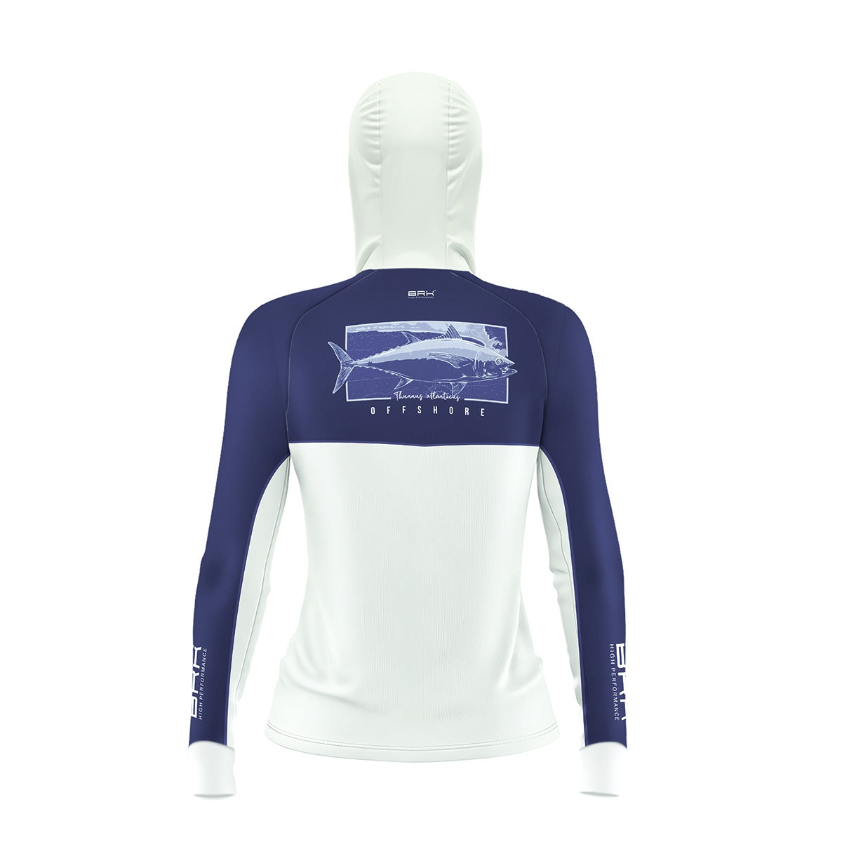 Camisa de Pesca Feminina Brk com Capuz Hybrid Off Shore com Proteção Solar UV50+