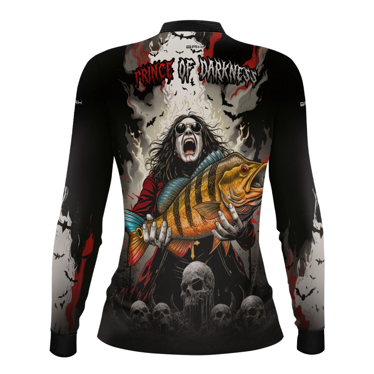 Camisa de Pesca Feminina Brk Ozzy Osbourne com Proteção UV50