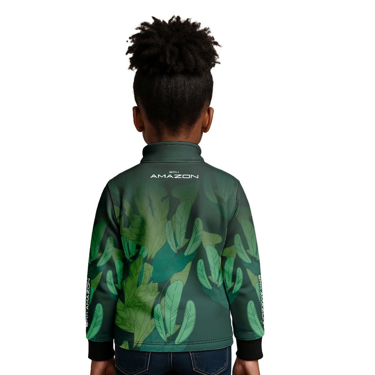 Camisa de Pesca Infantil Brk Amazon Floresta com Proteção UV50