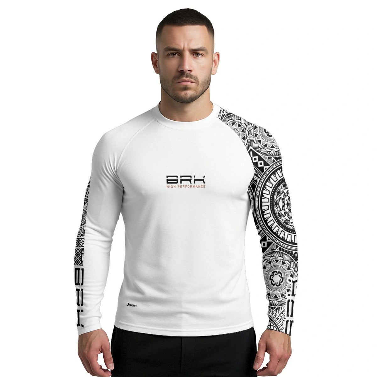 Camisa UV50 Segunda Pele Brk Maori Branca 2