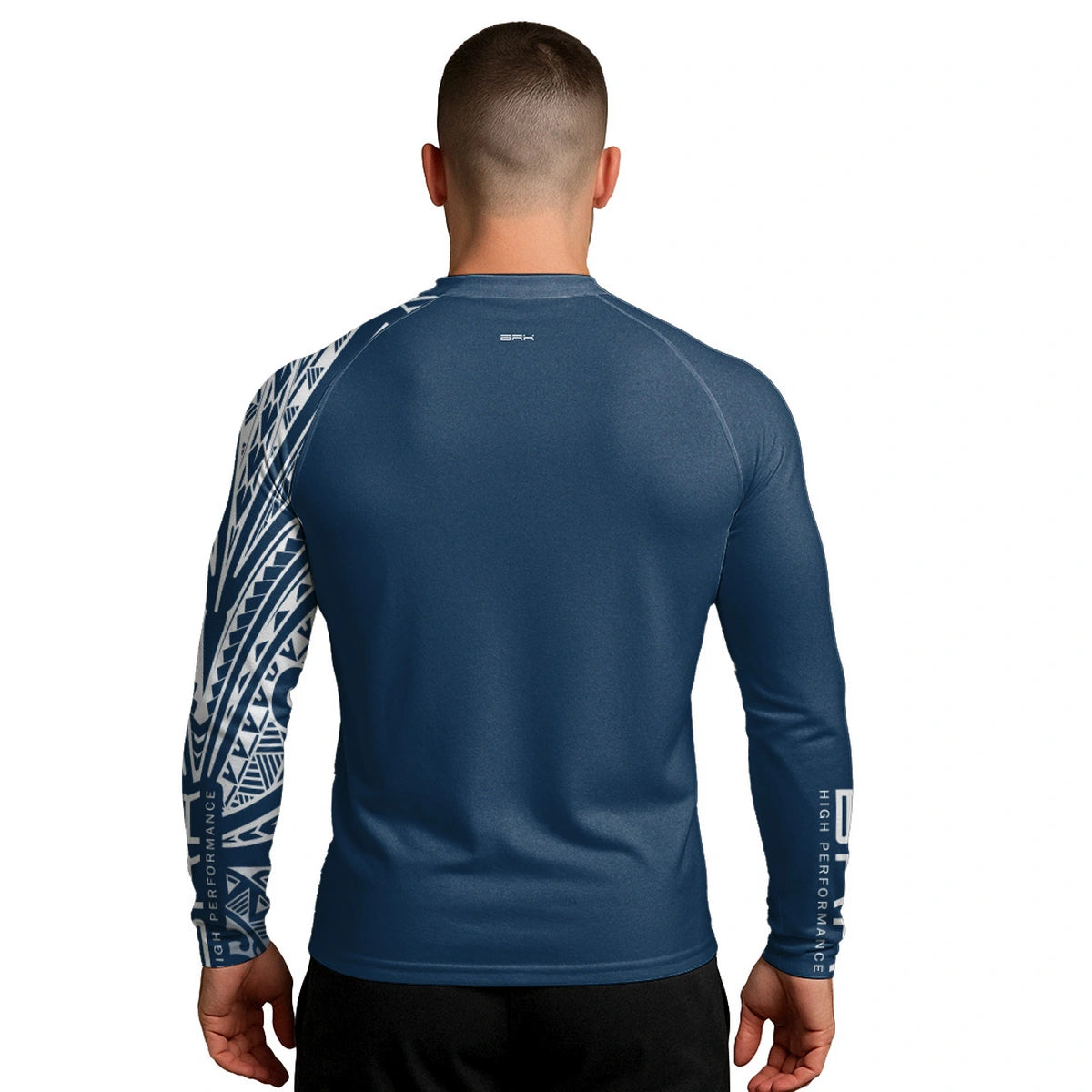 Camisa UV50 Segunda Pele Brk Maori Design Azul Marinho