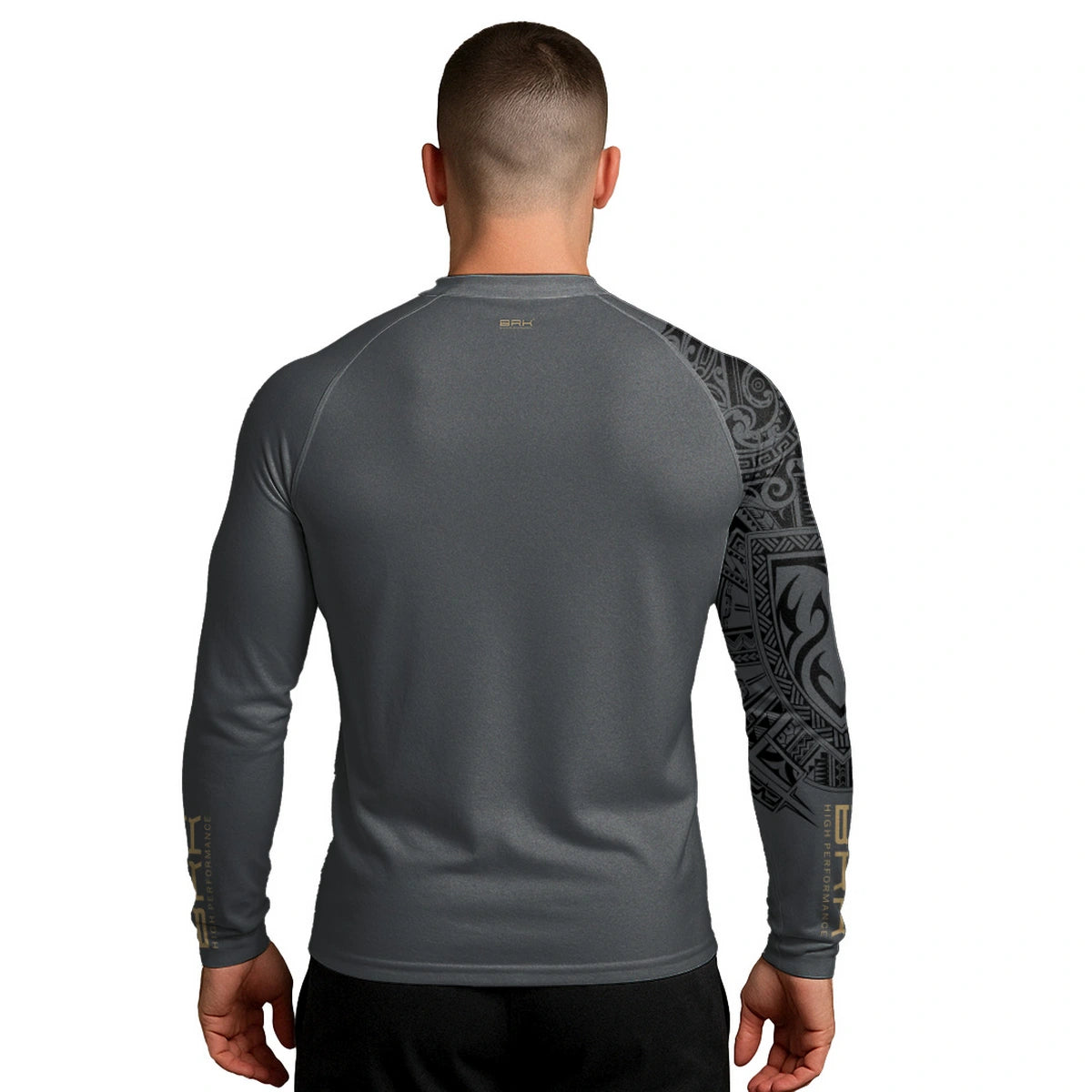 Camisa UV50 Segunda Pele Brk Maori Sport Cinza