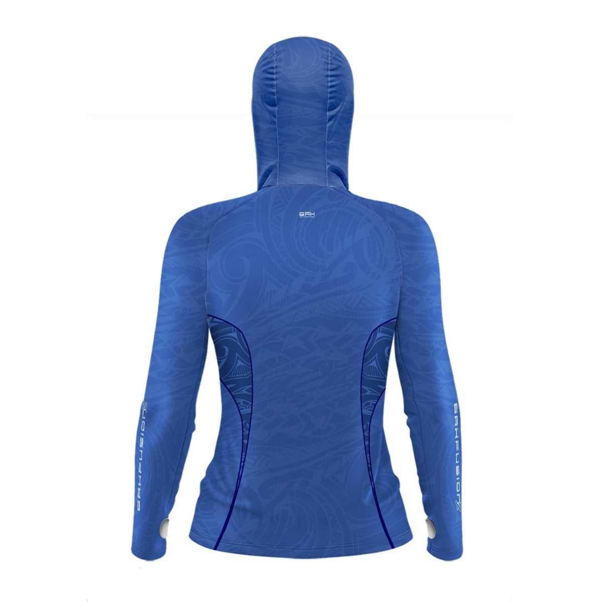 Camisa FusionX Feminina Maori Tribal Deep Ocean BRK com Proteção Solar UV50+